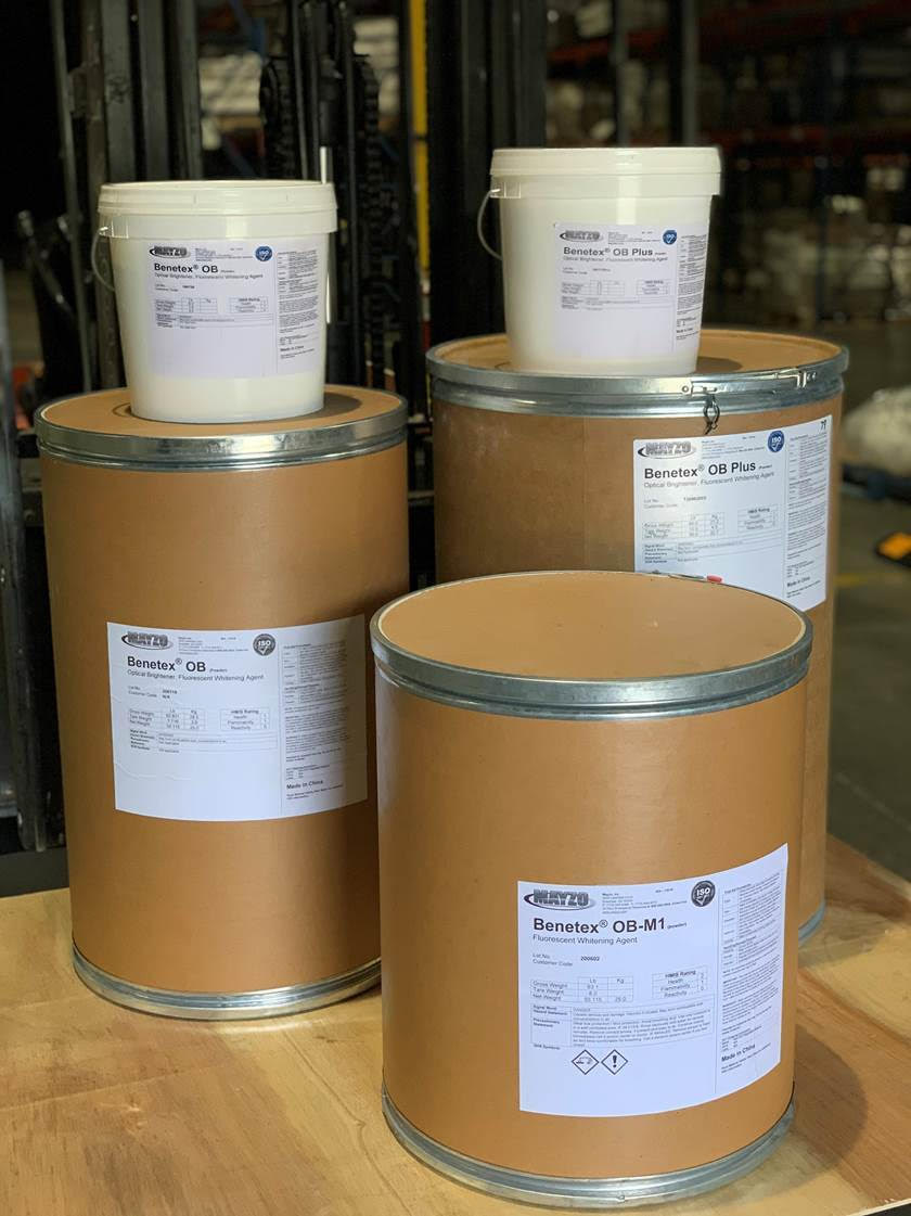 Mayzo Enables Manufacturing Efficiency in use of Optical Brighteners