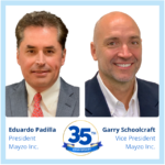 Mayzo has announced a new President, Eduardo Padilla, and Vice President of Global Operations, Garry Schoolcraft